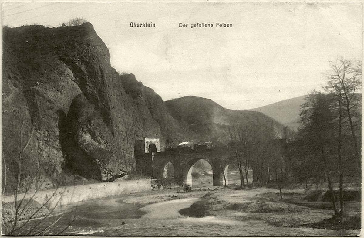 Idar-Oberstein. Oberstein - Der gefallen Felsen, 1912