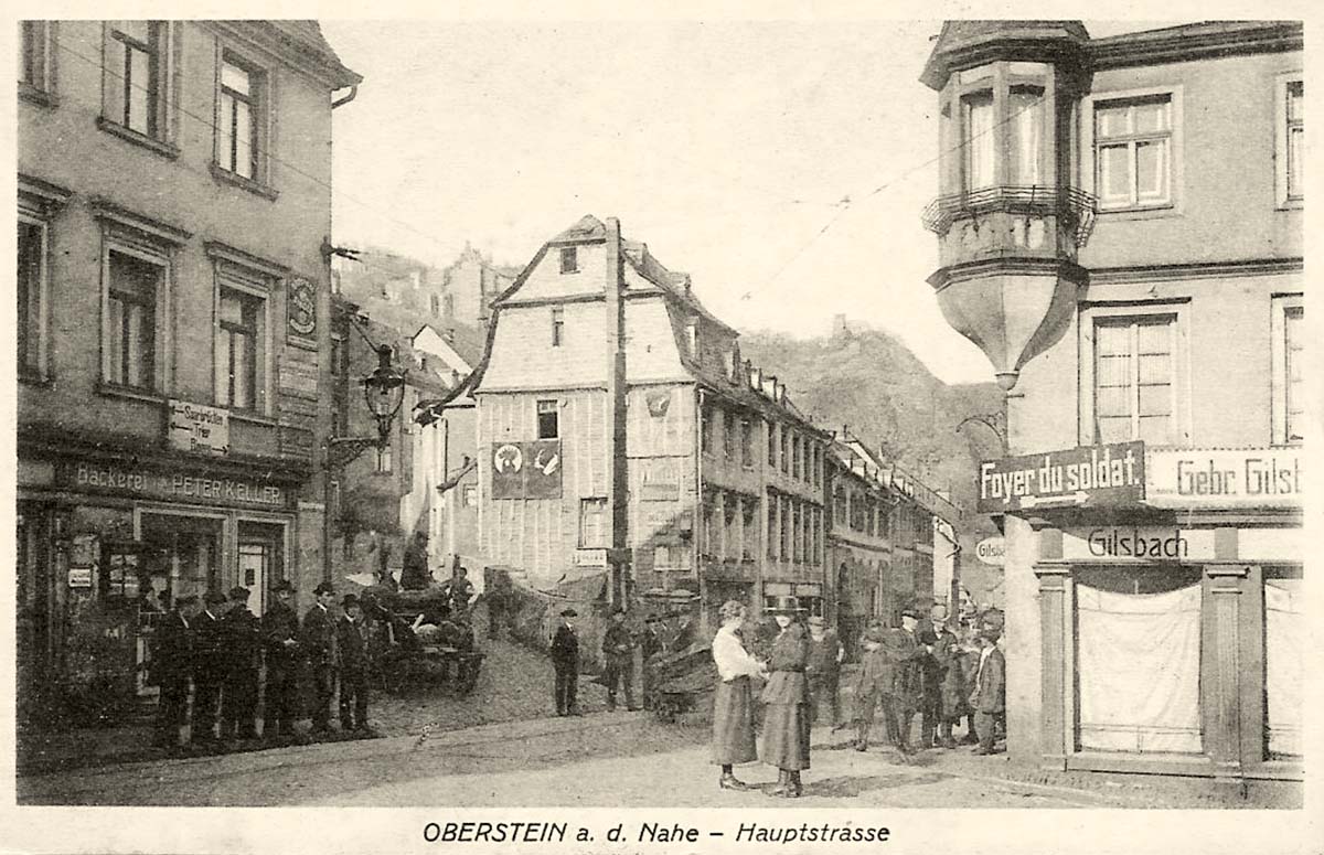 Idar-Oberstein. Oberstein - Hauptstraße, 1922