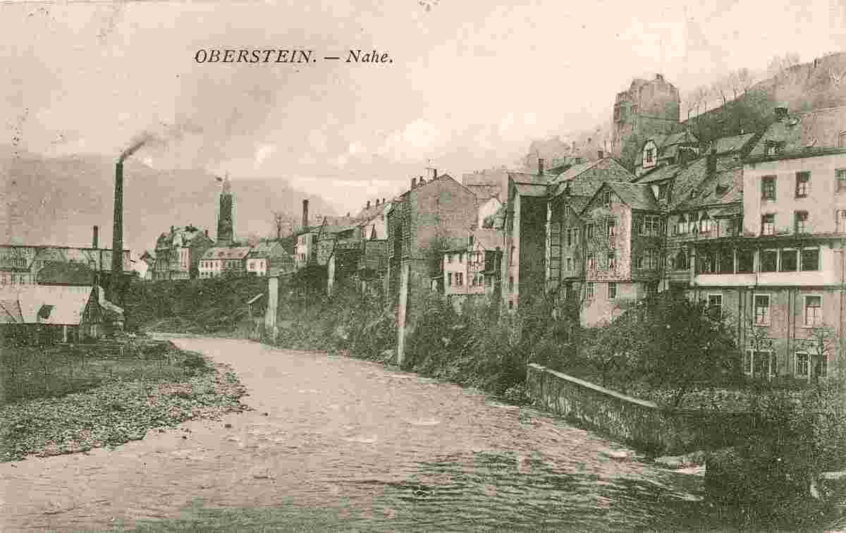 Idar-Oberstein. Panorama von Oberstein, 1925