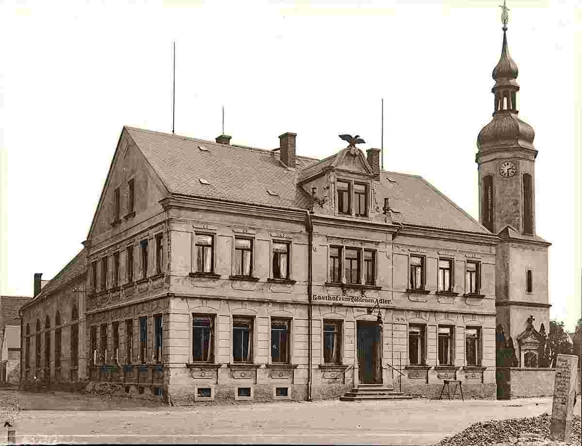 Ilmenau. Heyda - Gasthof zum Goldenen Anker, 1914