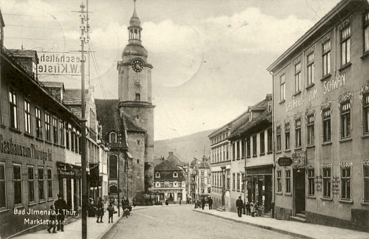 Ilmenau. Marktstraße, 1925