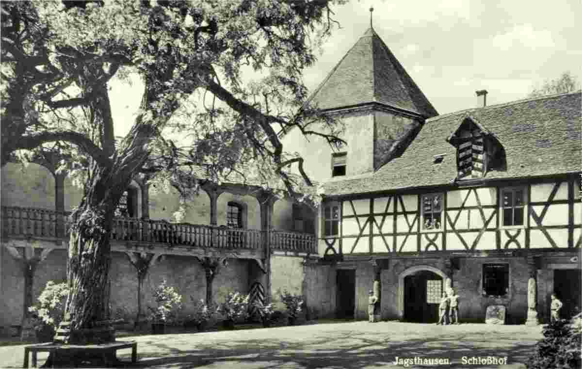 Jagsthausen - Schloßhof, 1932