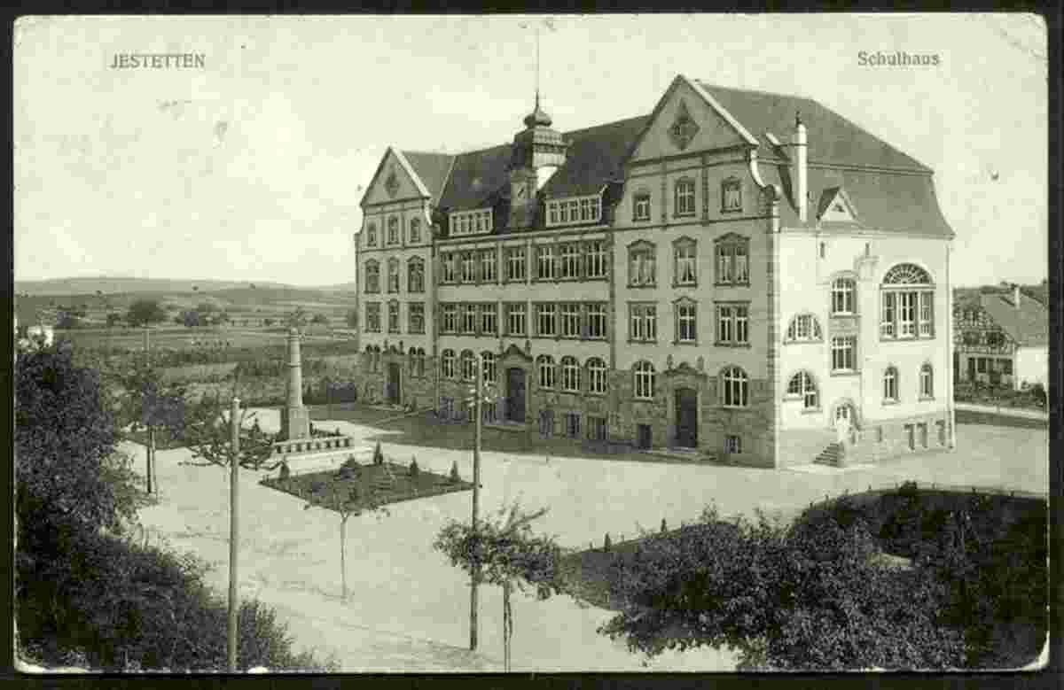 Jestetten. Schulhaus, 1917