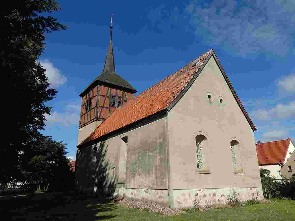 Jatznick. Kirche, entstand vermutlich im 14. Jahrhundert