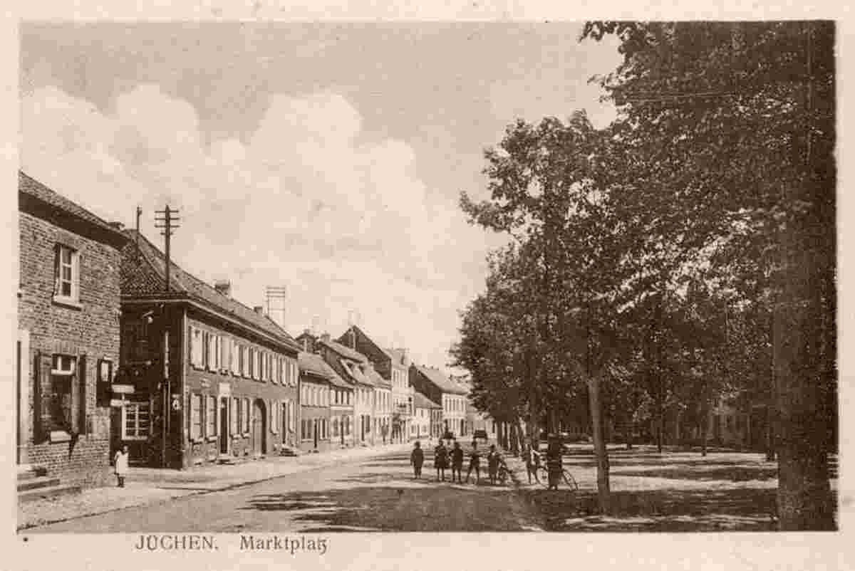 Jüchen. Marktplatz, 1919