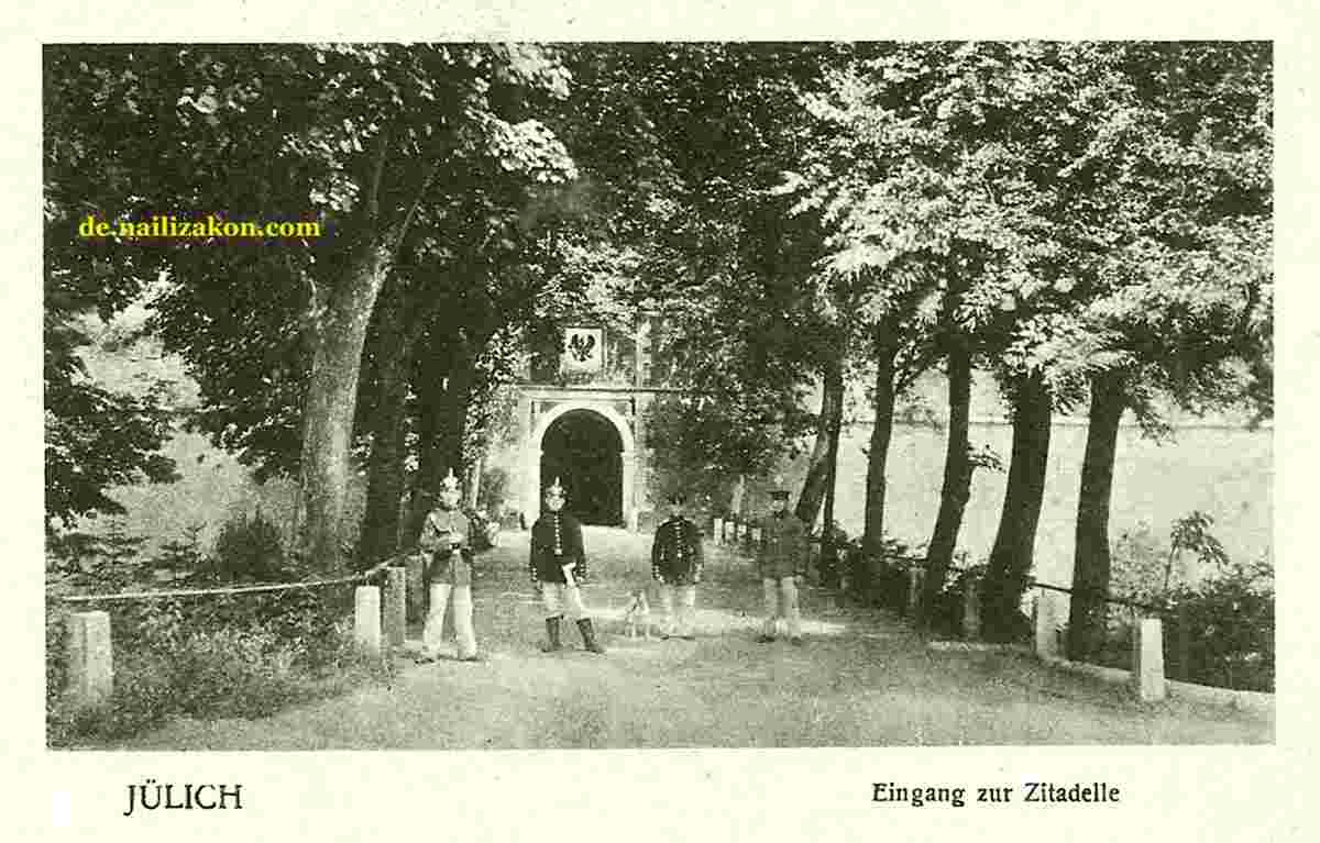 Jülich. Eingang zur Zitadelle