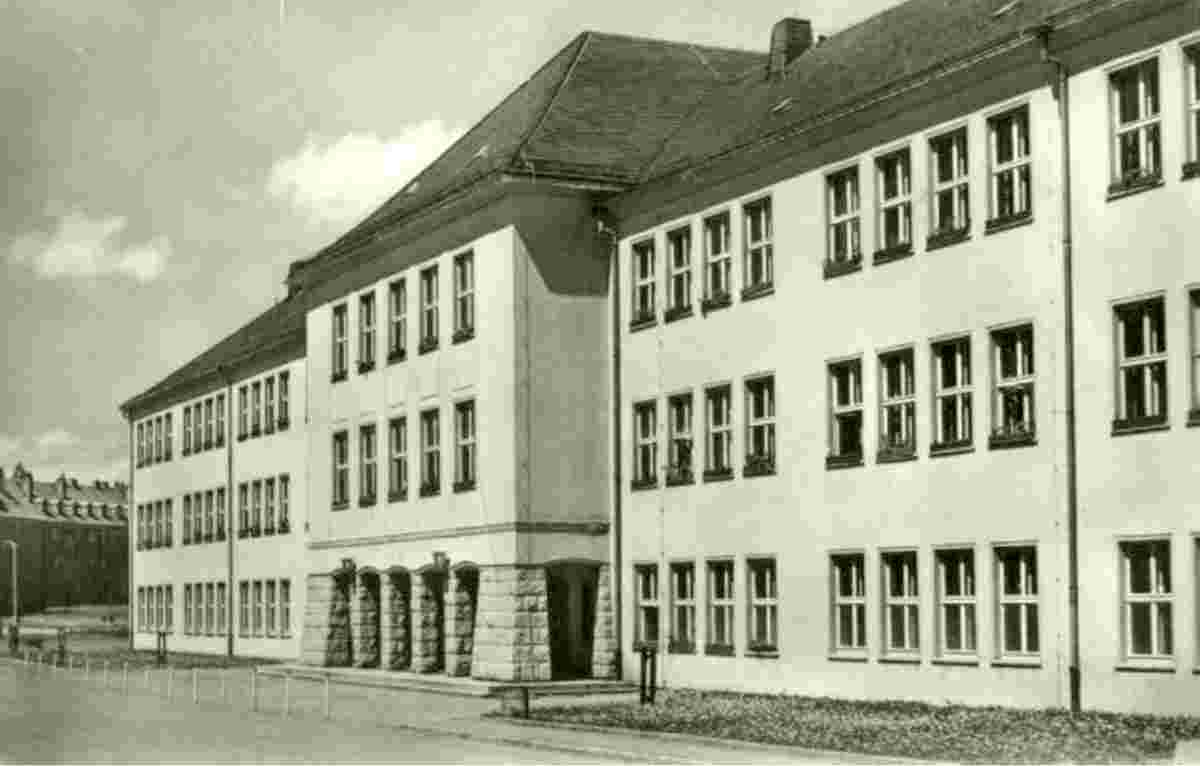 Johanngeorgenstadt. Neustadt - Mittelschule, 1958