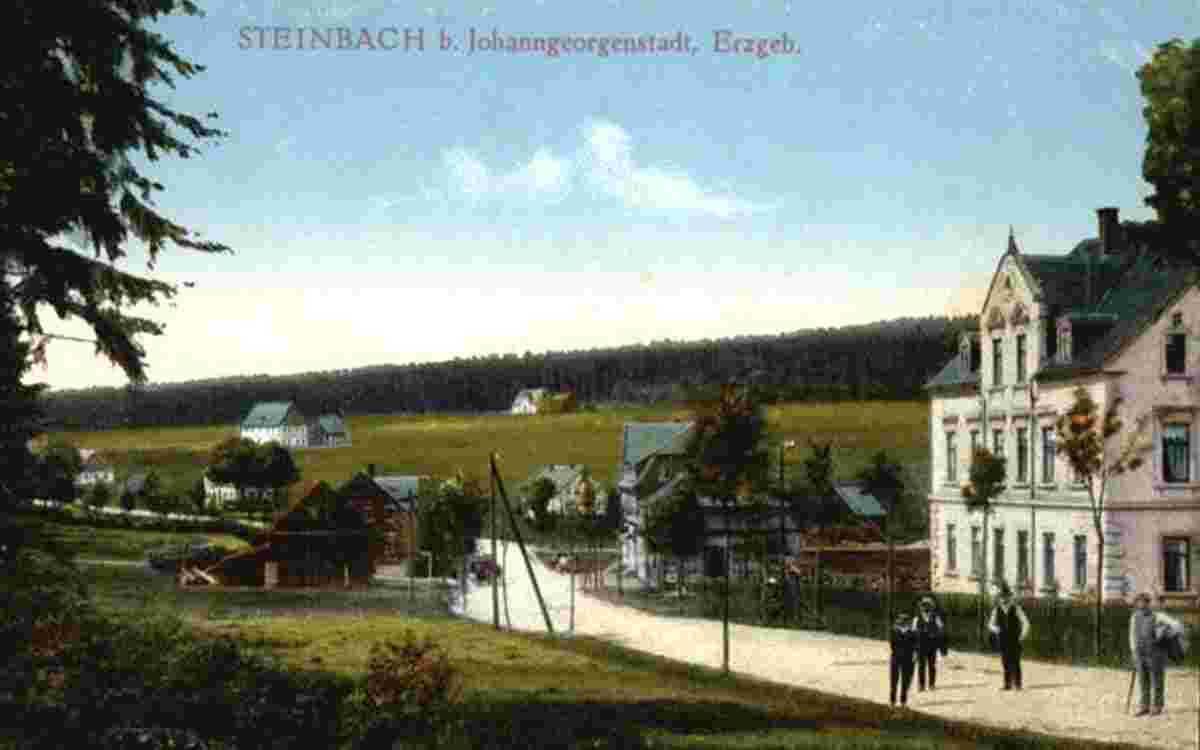 Johanngeorgenstadt. Panorama von Steinbach