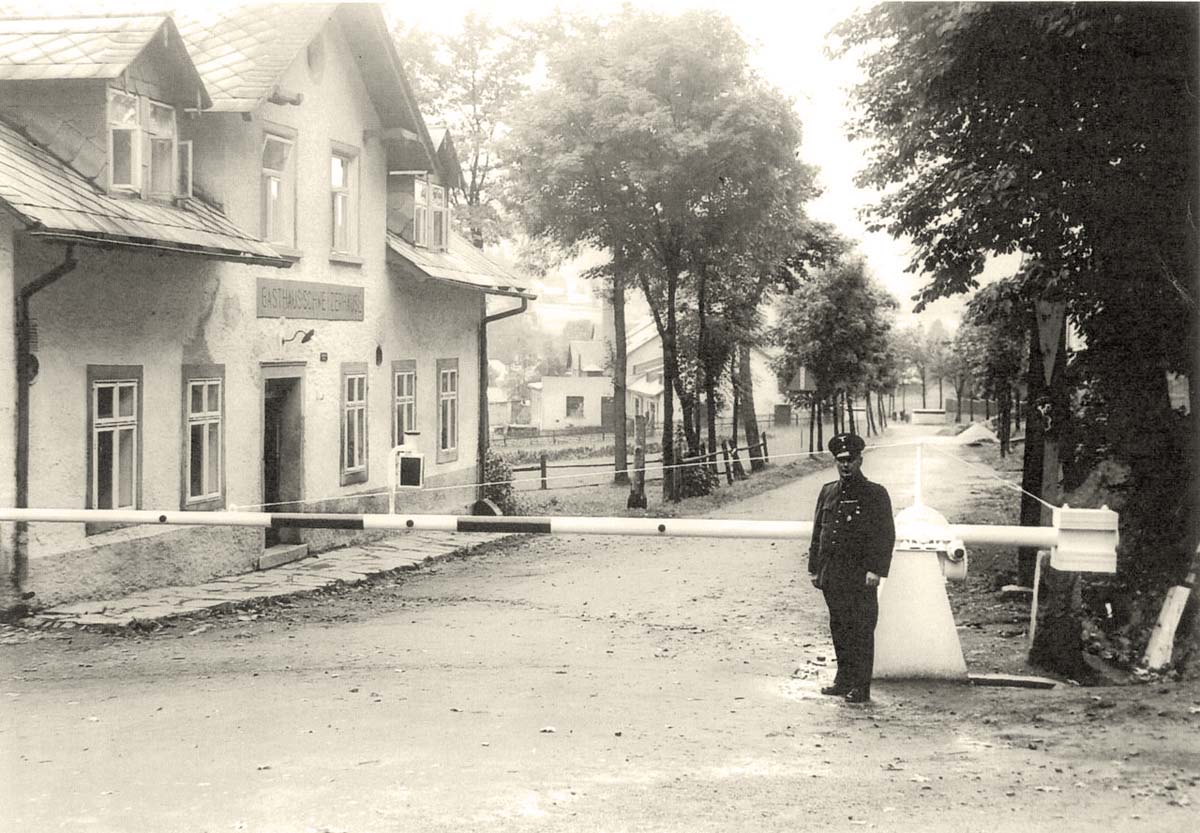 Jöhstadt. Pleil Sorgenthal - Grenzübergang, Gasthaus 'Schweizerhaus', 1938