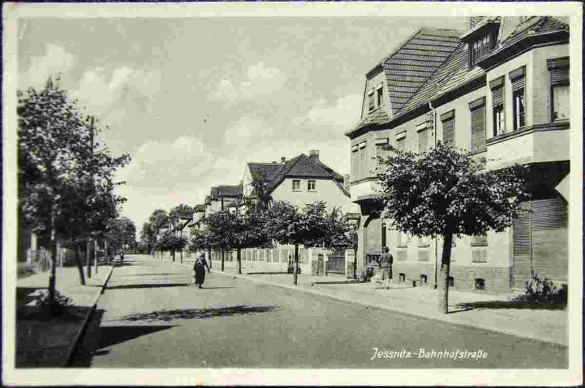 Jeßnitz. Bahnhofstraße