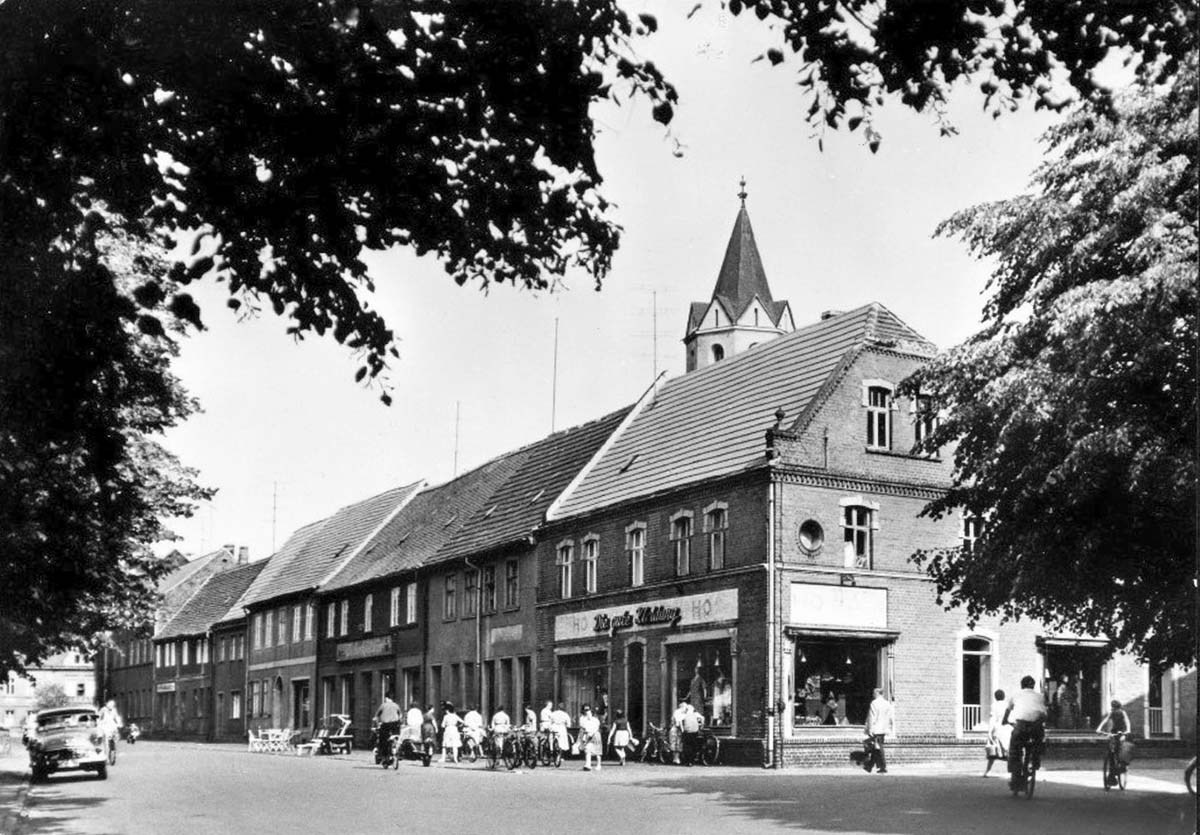 Jeßnitz (Anhalt). Karl Liebknecht Straße, 1922