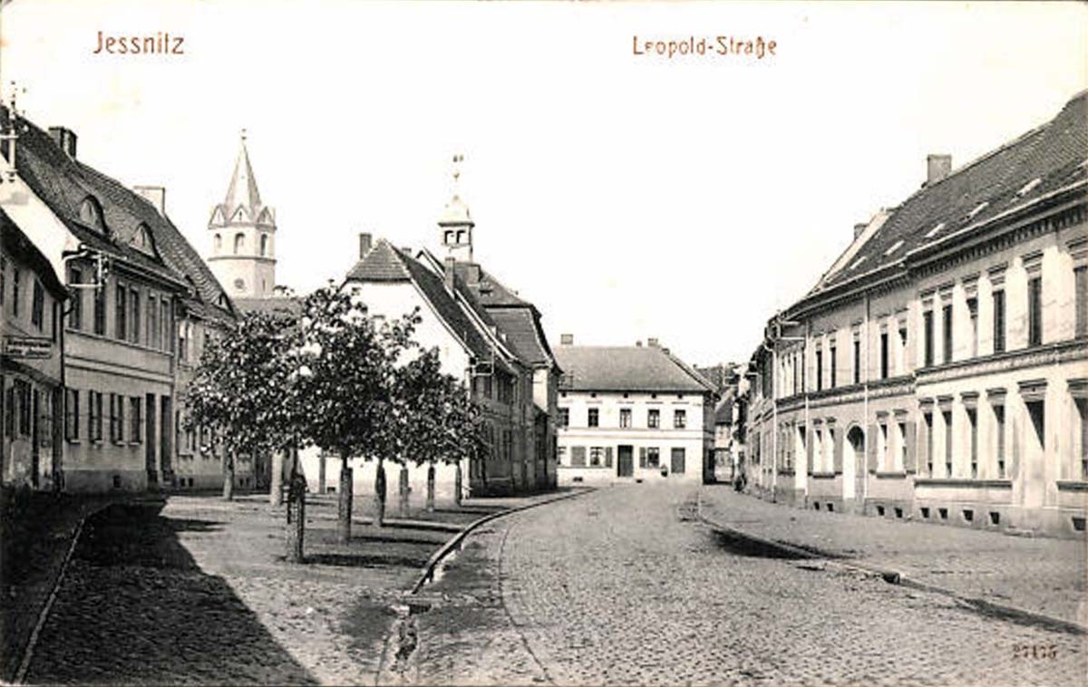 Jeßnitz (Anhalt). Leopold Straße, 1916