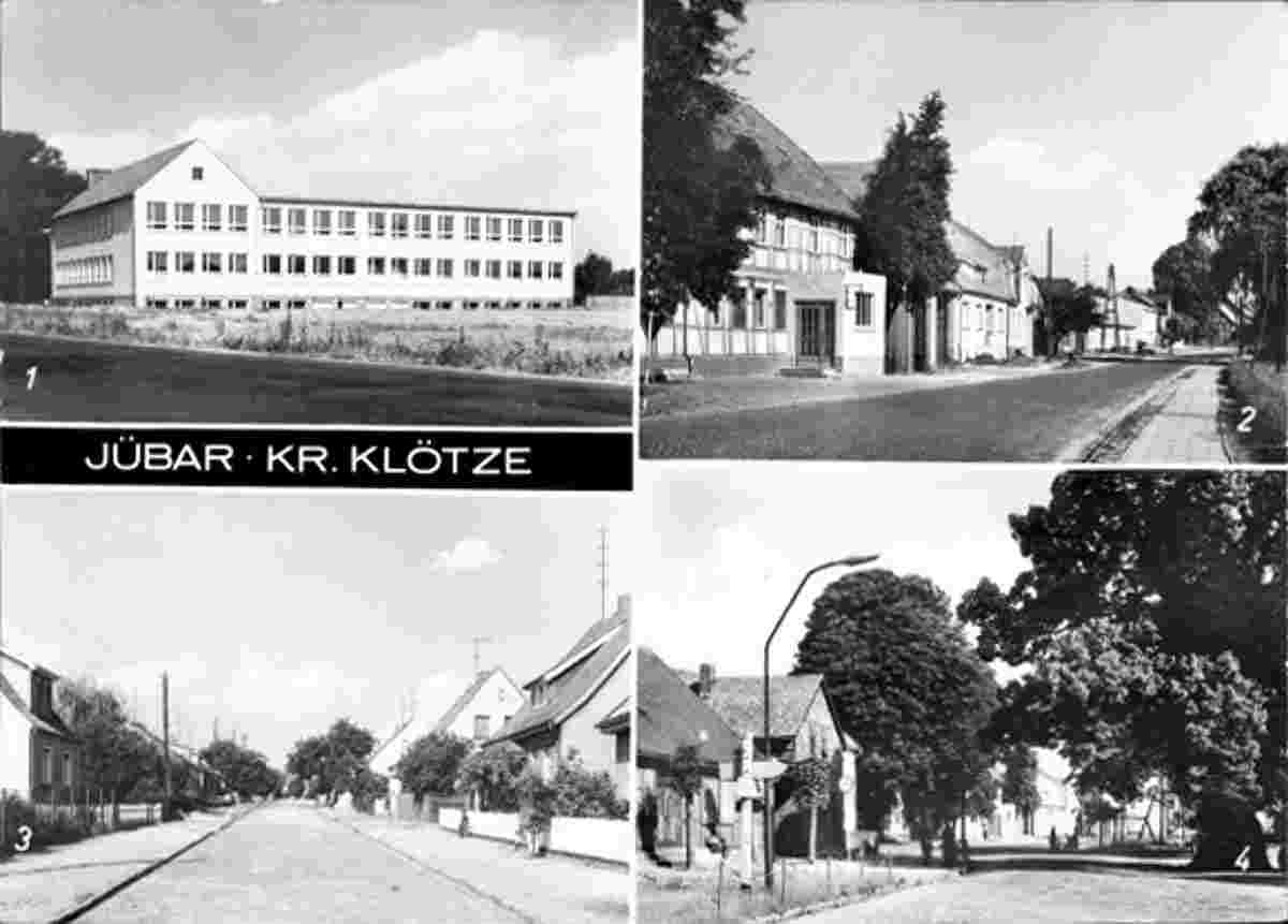 Jübar. Polytechnische Oberschule, Breite Straße, Frachtstraße