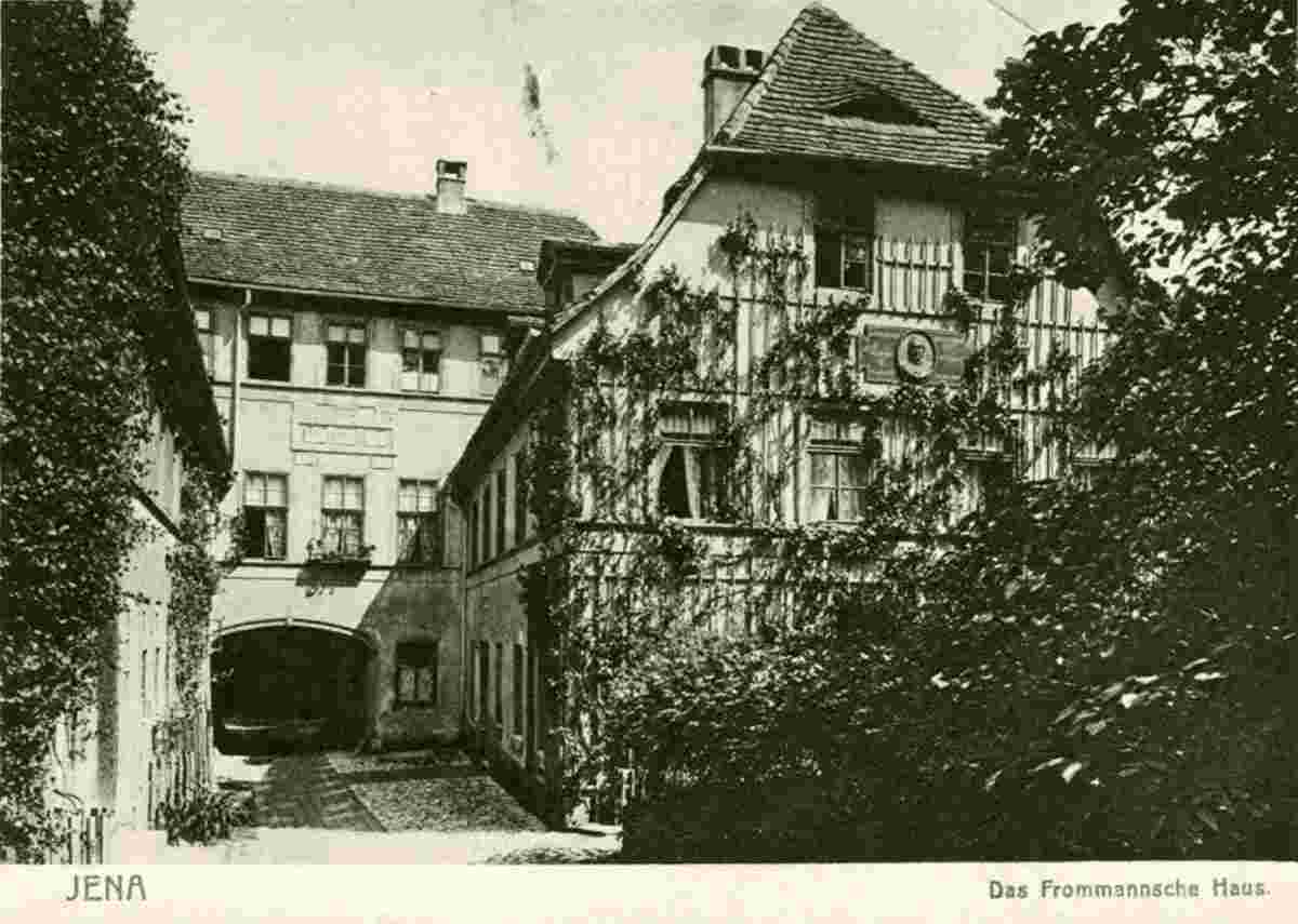Jena. Frommannsche Haus, 1912