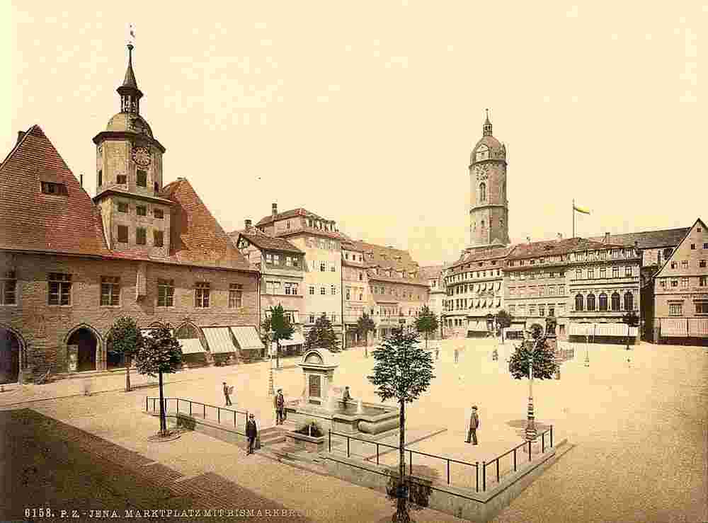 Jena. Marktplatz