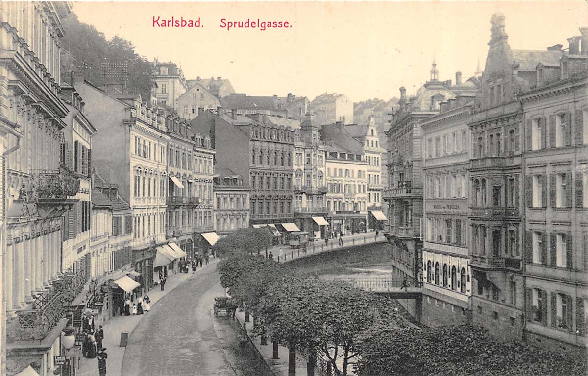 Karlsbad (Baden). Sprudelgasse