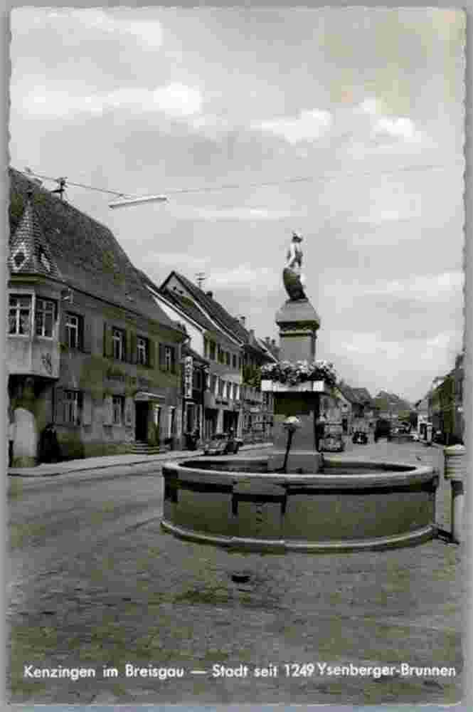 Kenzingen. Stadt seit 1249 Ysenburger-brunnen
