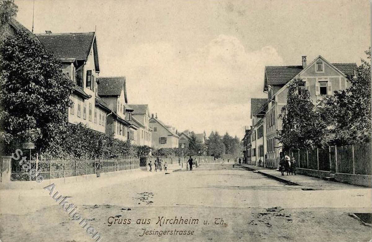 Kirchheim unter Teck. Jesinger Straße