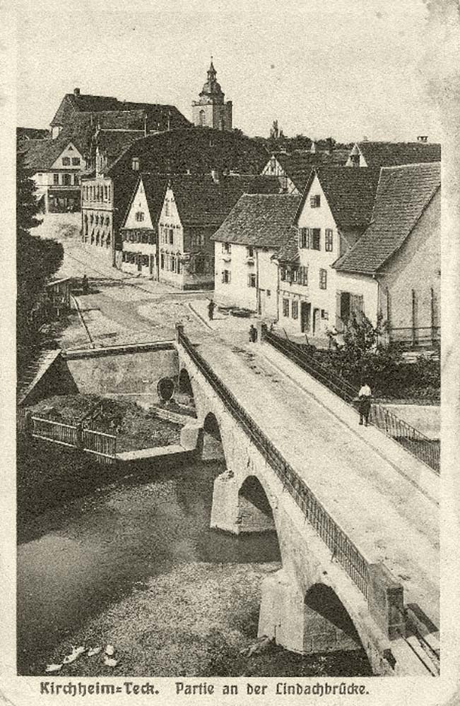 Kirchheim unter Teck. Lindachbrücke, 1907