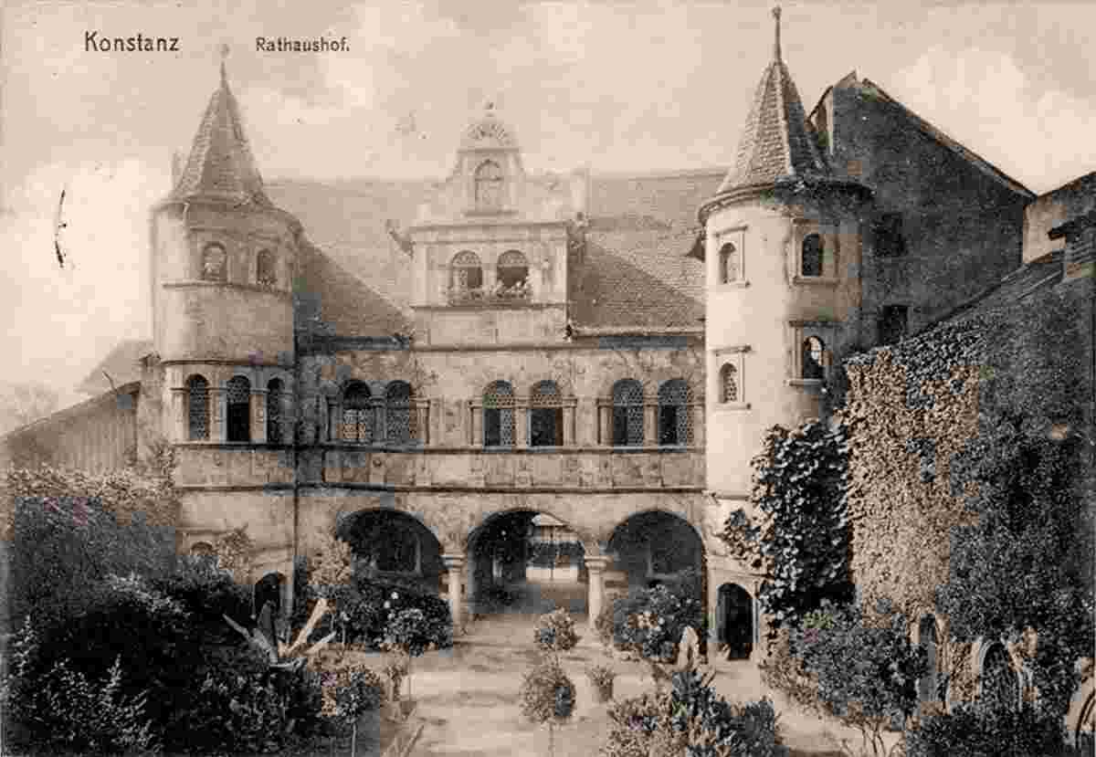 Konstanz. Rathaushof, 1911