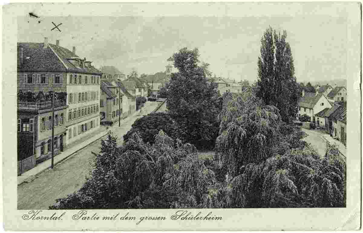 Korntal-Münchingen. Korntal - Grossen Schülerheim