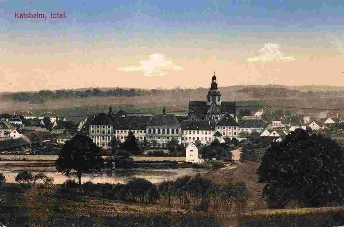 Kaisheim. Panorama der Stadt, 1915