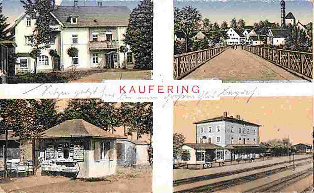 Kaufering. Bahnhof, 1921