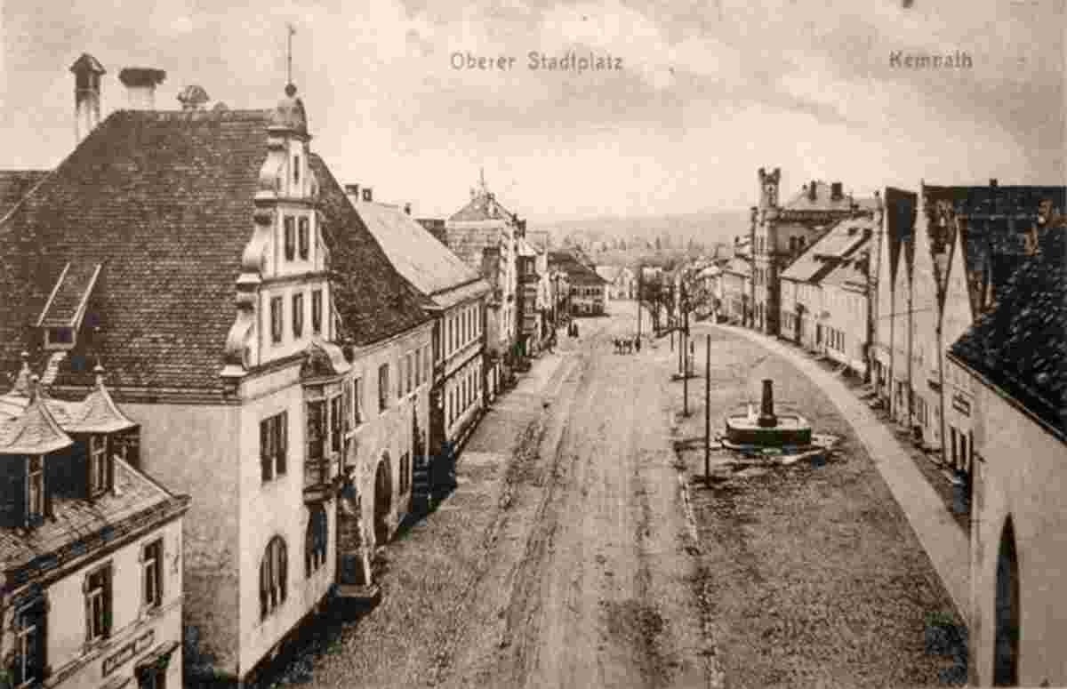Kemnath. Oberer Stadtplatz, 1914