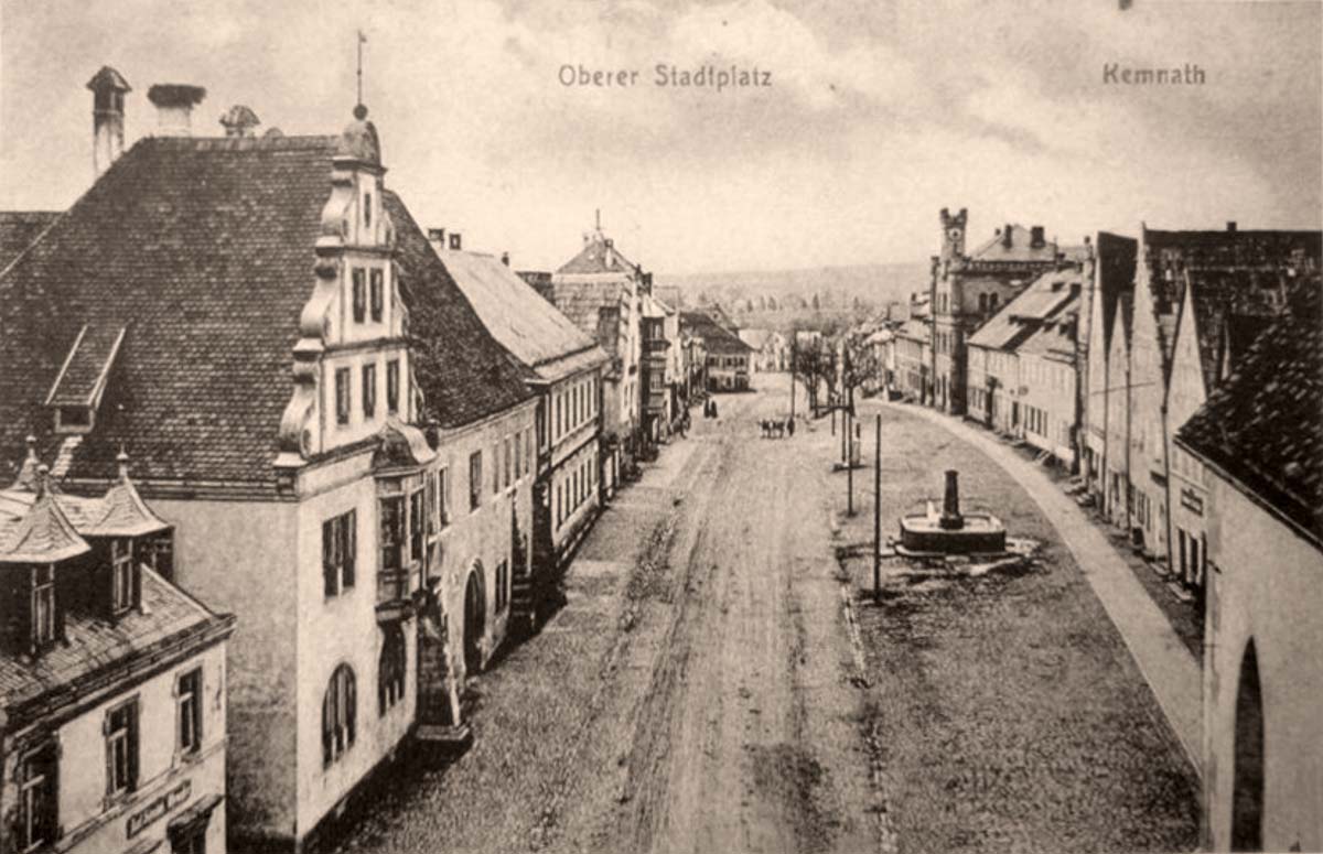 Kemnath. Oberer Stadtplatz, 1914