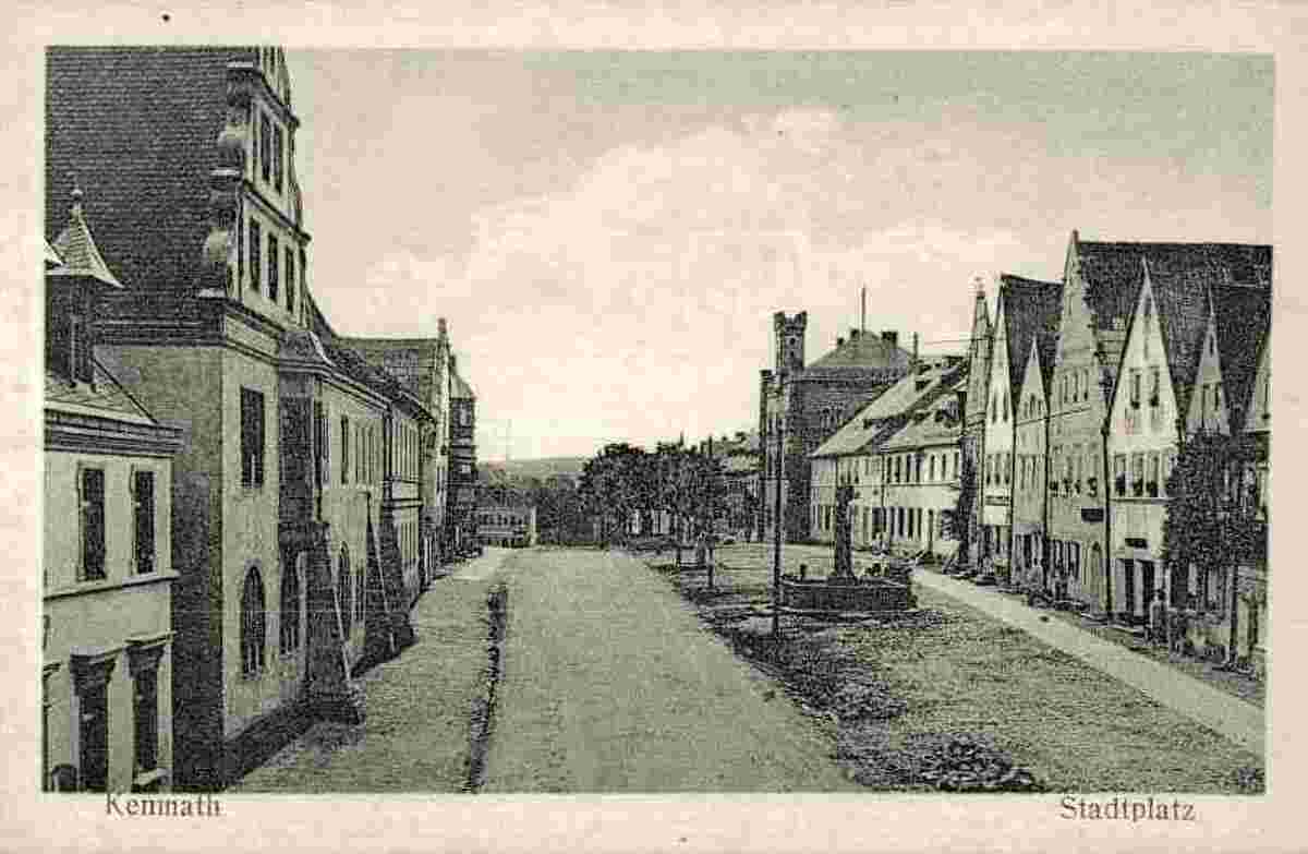 Kemnath. Stadtplatz, 1922