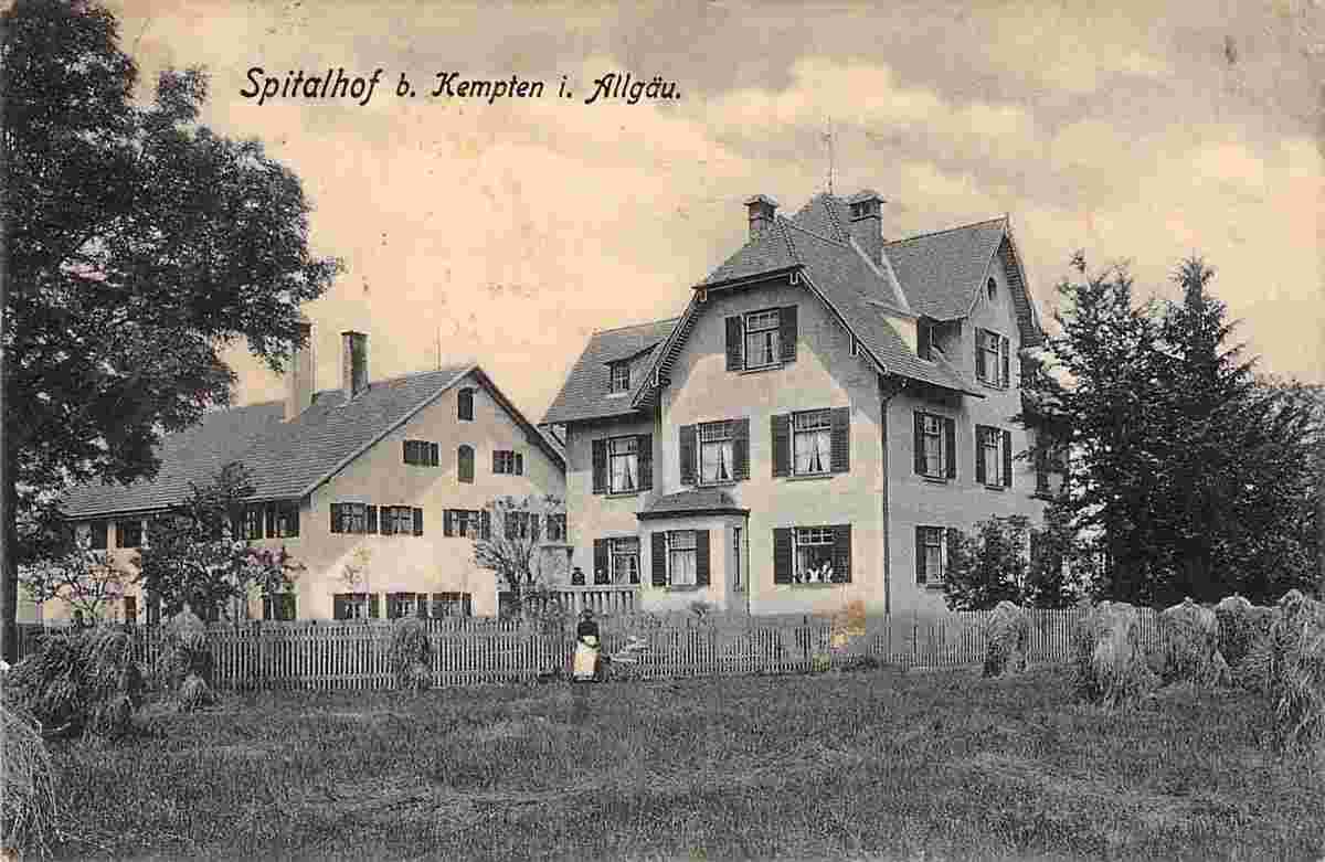 Spitalhof bei Kempten im Allgäu, 1907