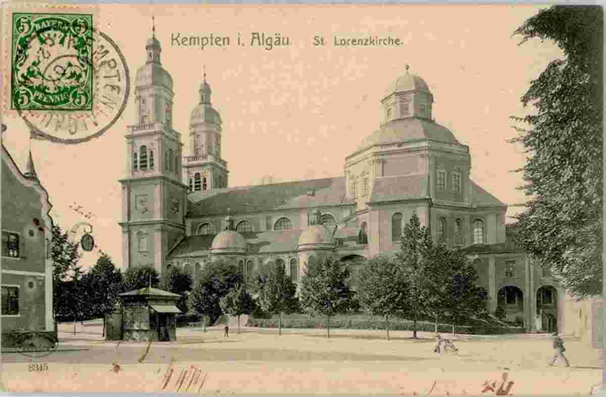Kempten. St Lorenz Kirche