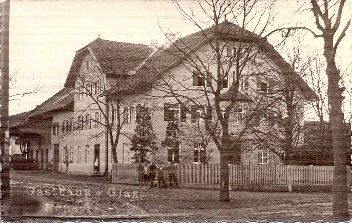 Kirchheim bei München. Heimstetten - Gasthaus von Johann Glasl, 1930