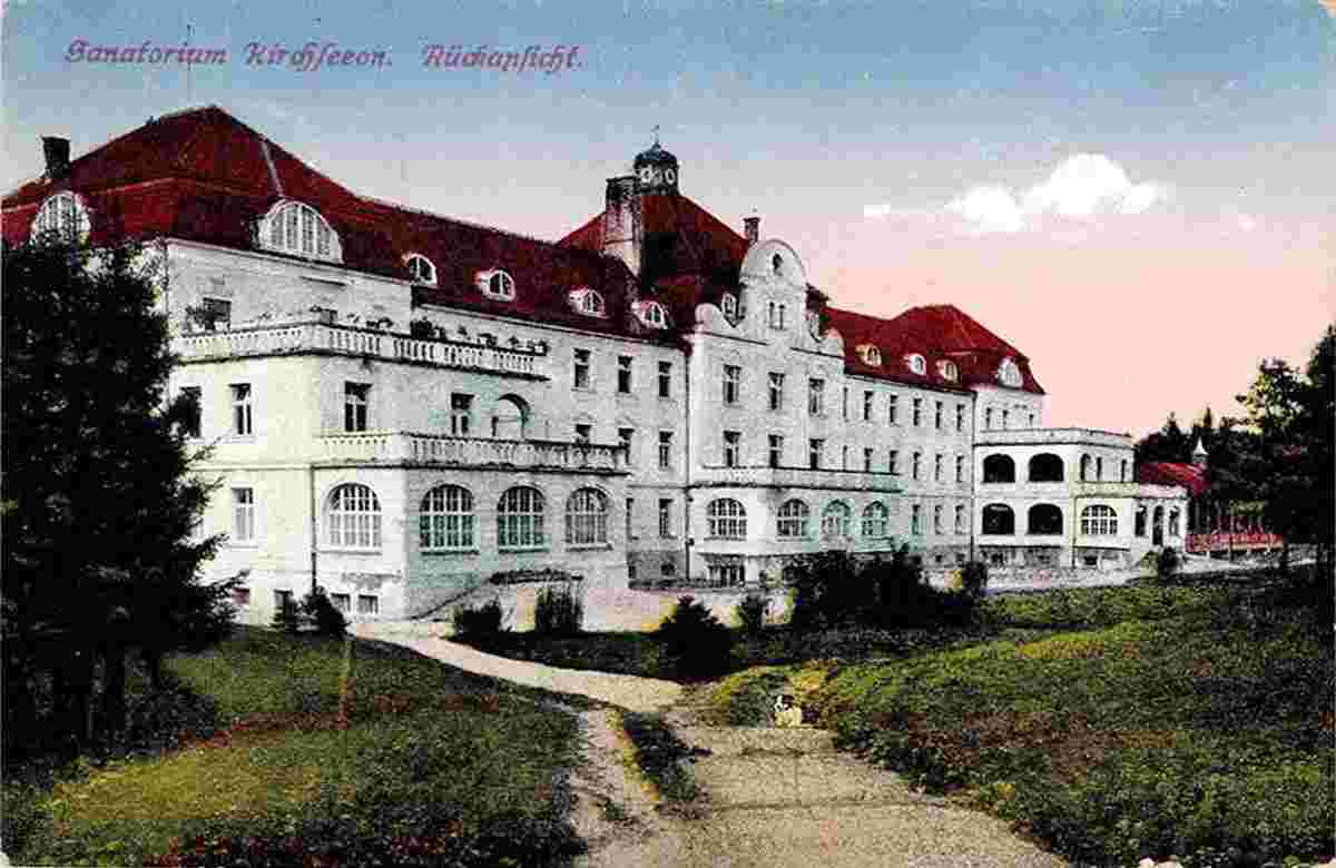 Sanatorium Kirchseeon, Rückansicht