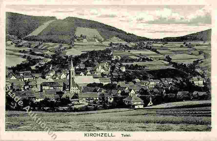 Kirchzell. Panorama von Kirchzell