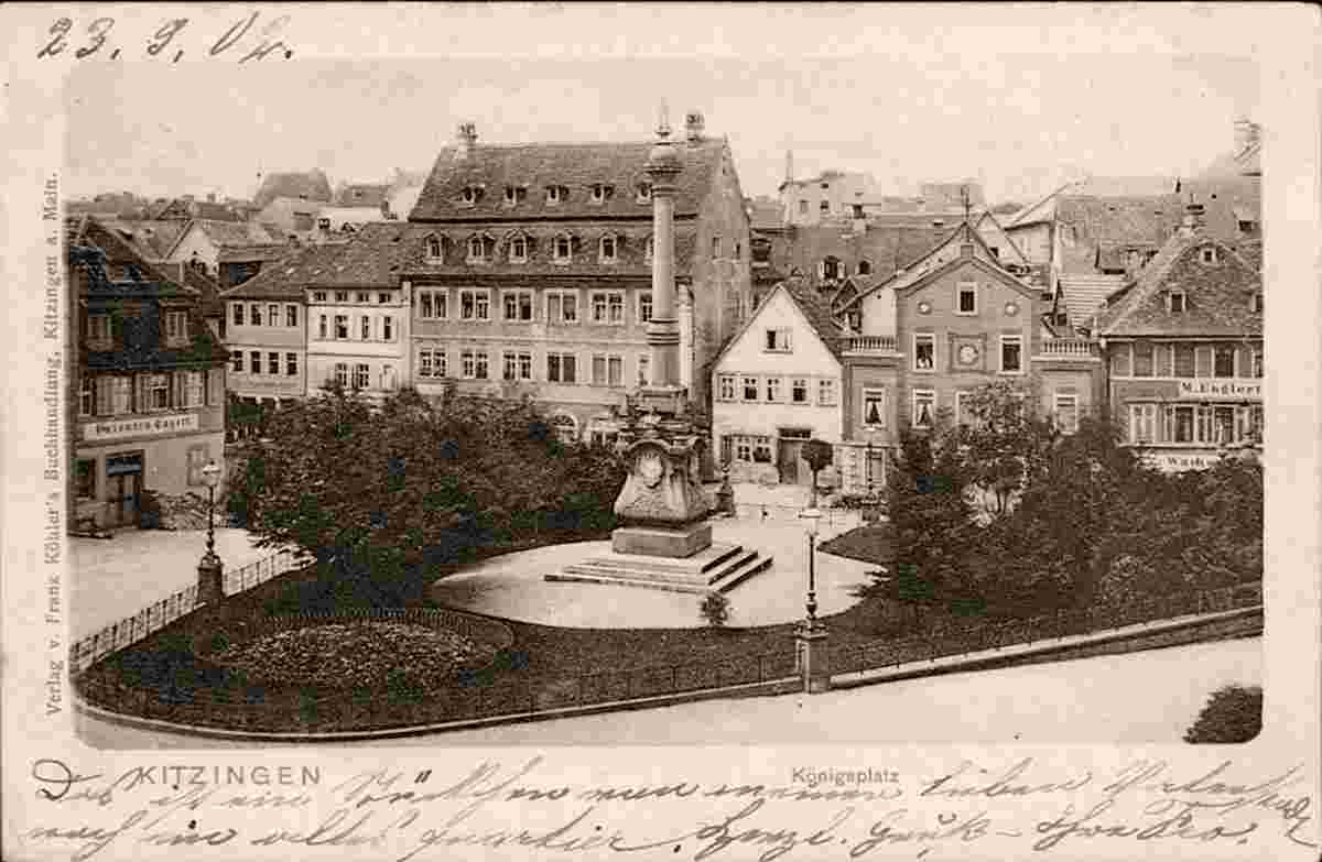 Kitzingen. Königsplatz, 1902