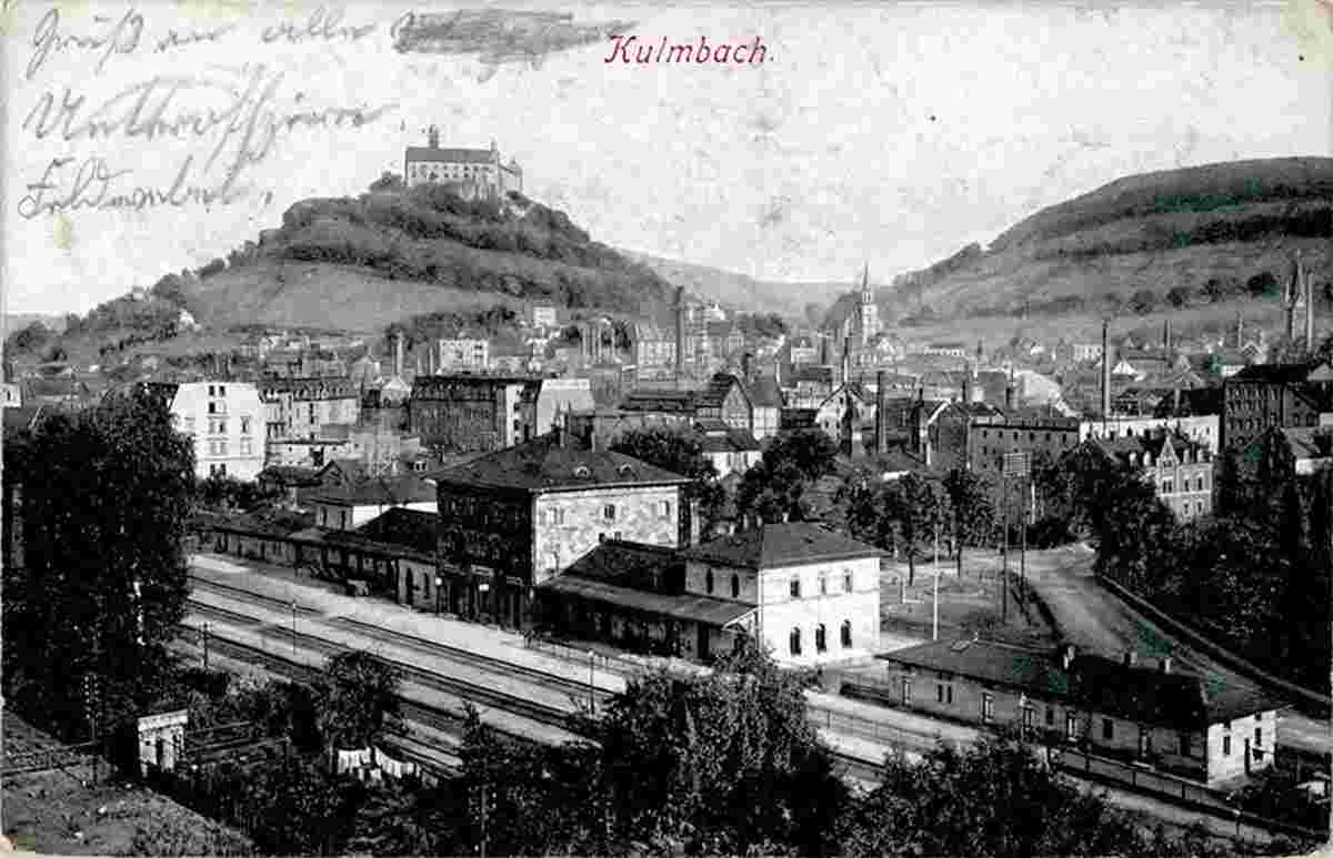 Kulmbach. Bahnhof, 1915