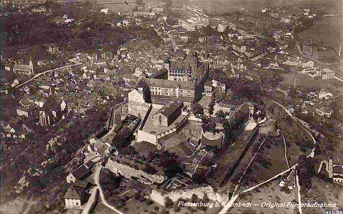 Kulmbach. Schloß Plassenburg, 1946