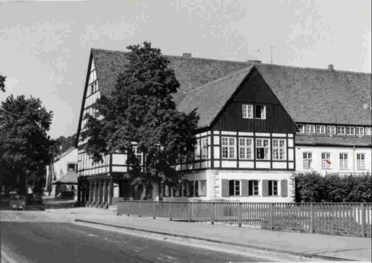 Kleinmachnow. Betriebsberufsschule für Wasserbau, um 1975