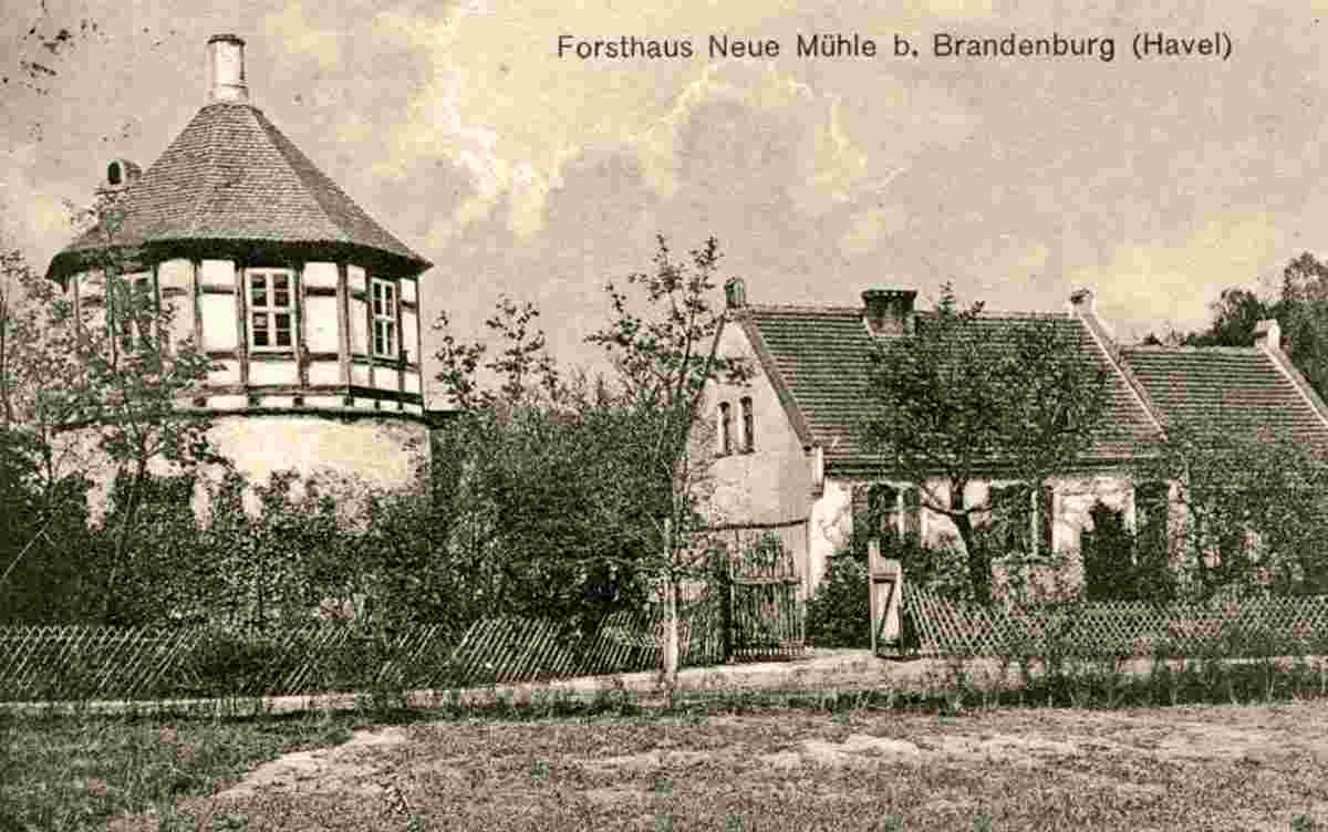 Königs Wusterhausen. Neue Mühle - Forsthaus, 1925