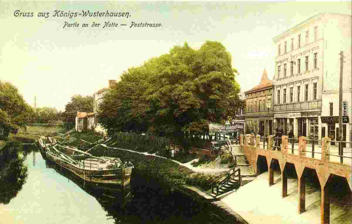Königs Wusterhausen. Notte - Poststraße, 1906