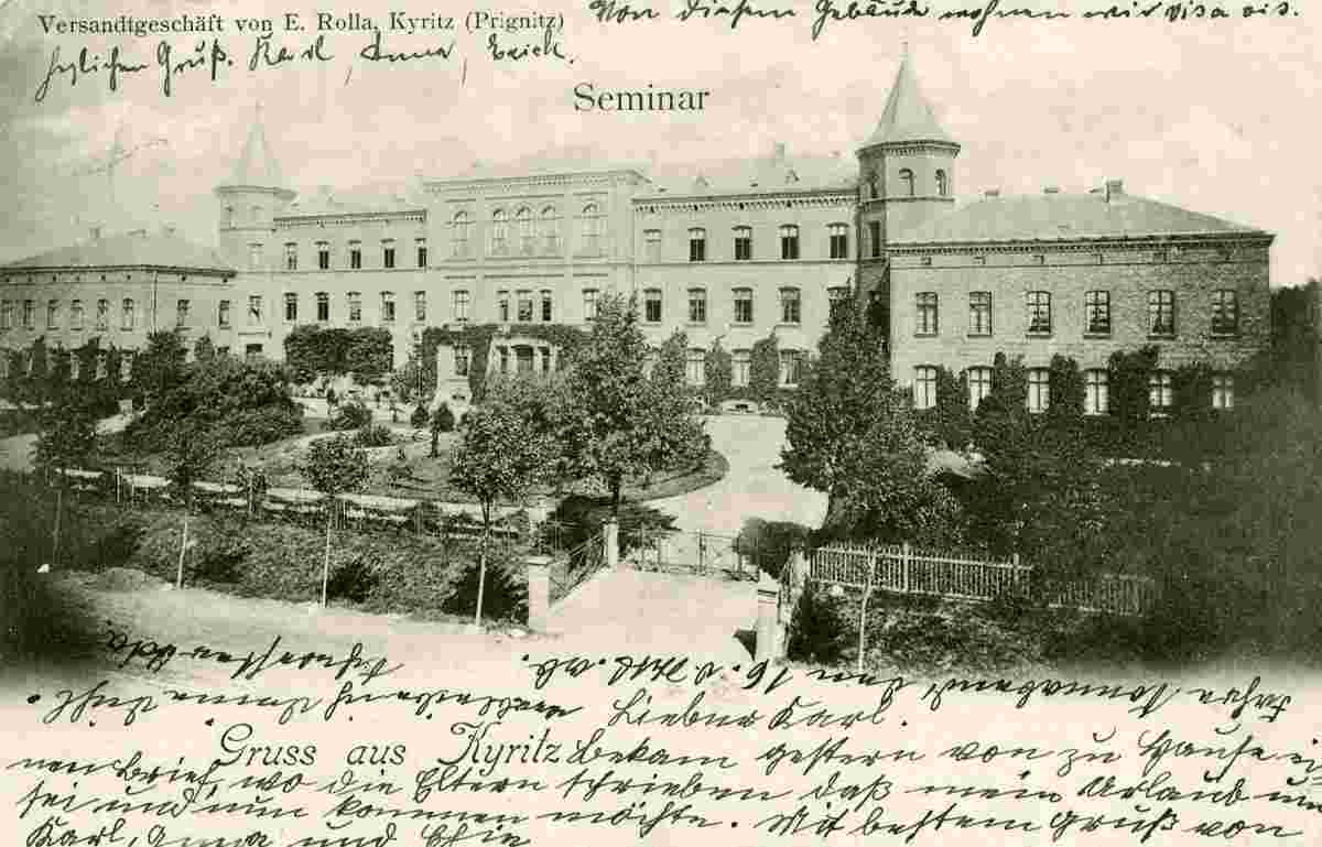 Kyritz. Seminar, 1903