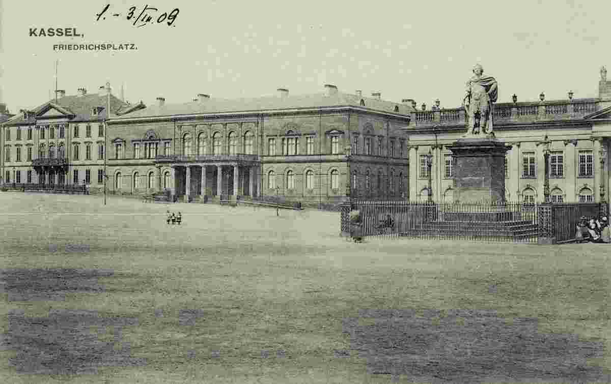 Kassel. Friedrichsplatz, 1909