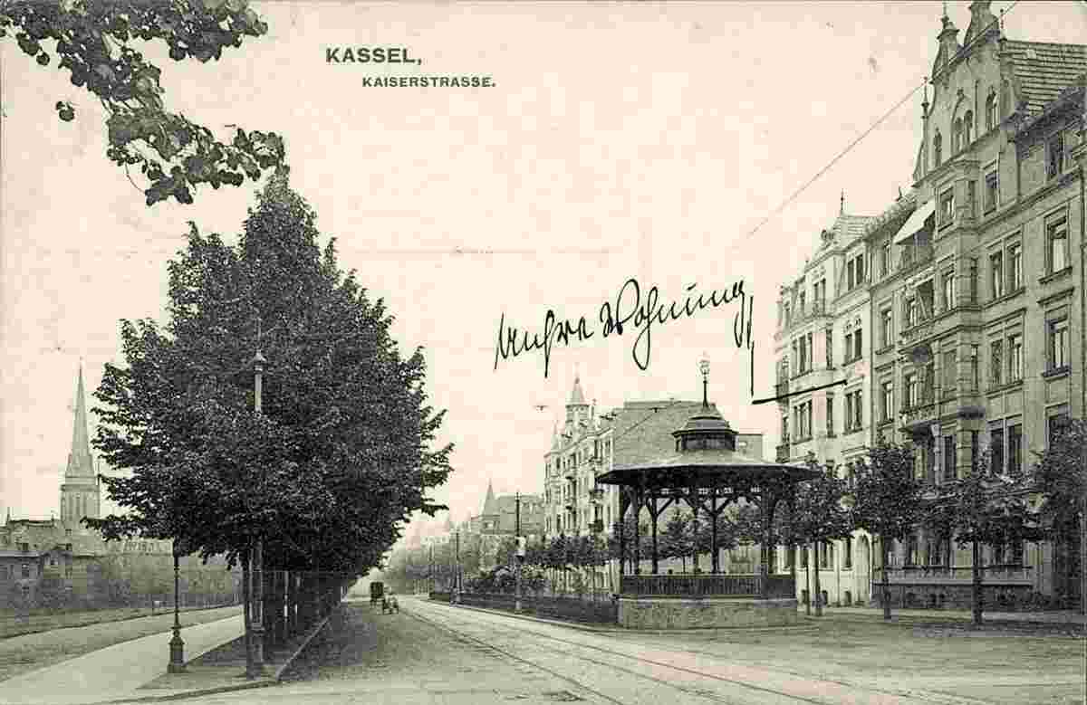 Kassel. Kaiserstraße