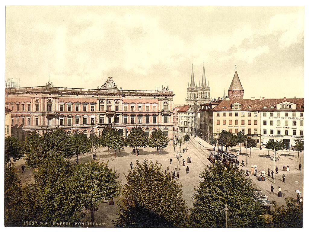 Kassel. Königsplatz