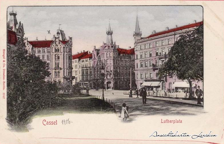 Kassel. Lutherplatz, 1906