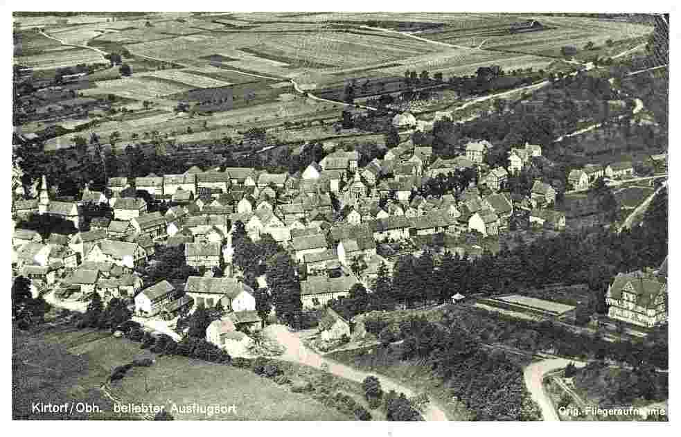 Panorama von Kirtorf, 1952