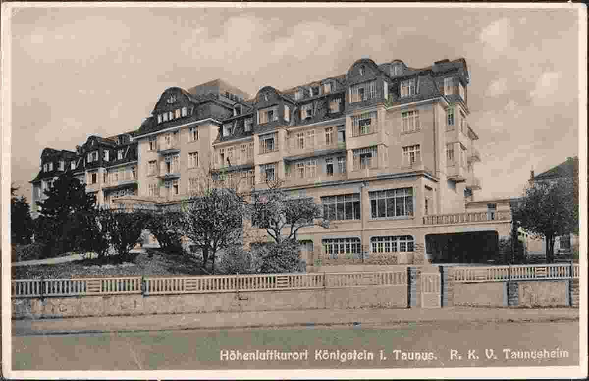 Königstein. Grand Hotel 'Königsteiner Hof'