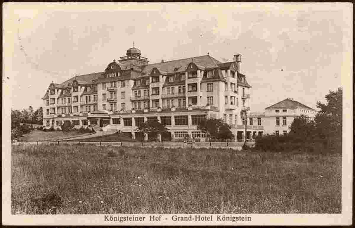 Königstein. Grand Hotel 'Königsteiner Hof'