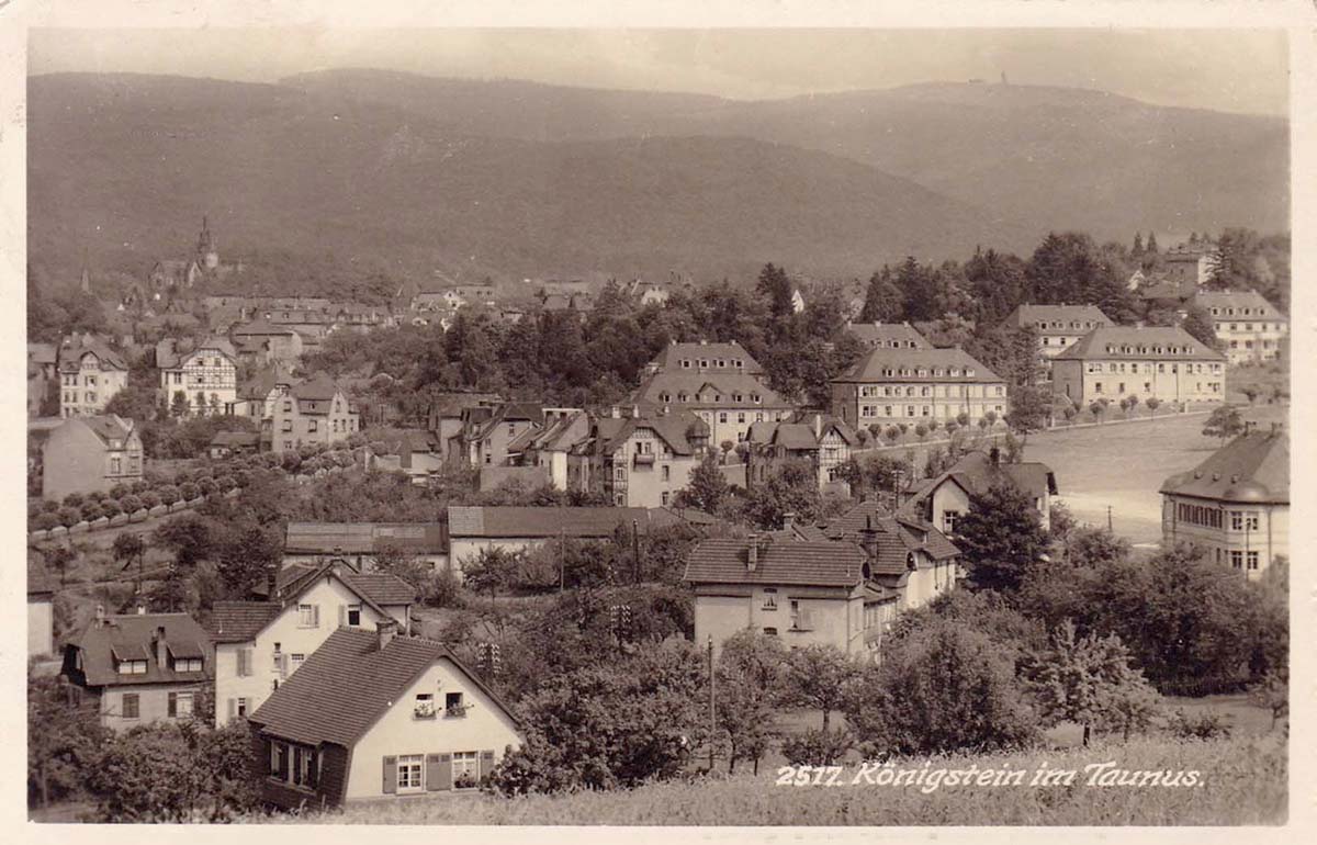 Panorama von Königstein im Taunus